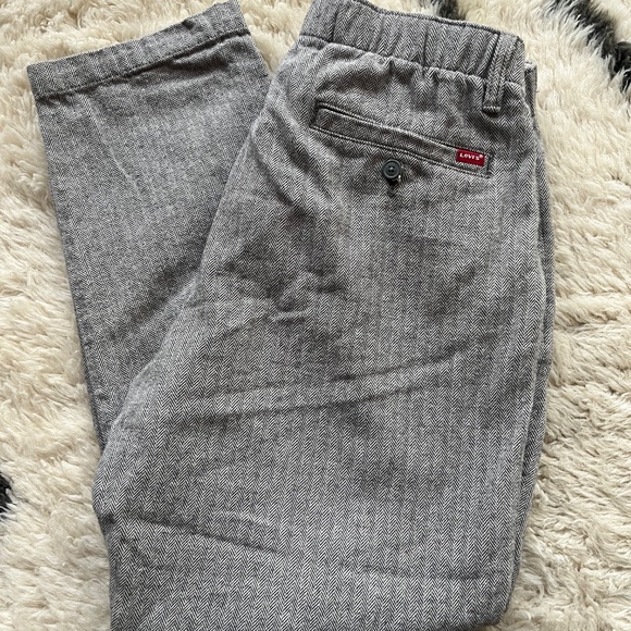 Levi’s Men’s XX Chino EZ-Waist Taper Pants – Herringbone – Size M - Picture 7 of 8